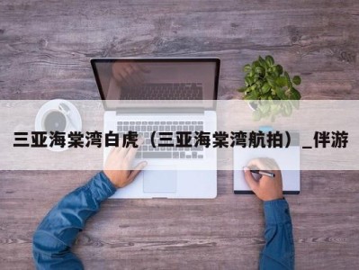 三亚海棠湾白虎（三亚海棠湾航拍）_伴游